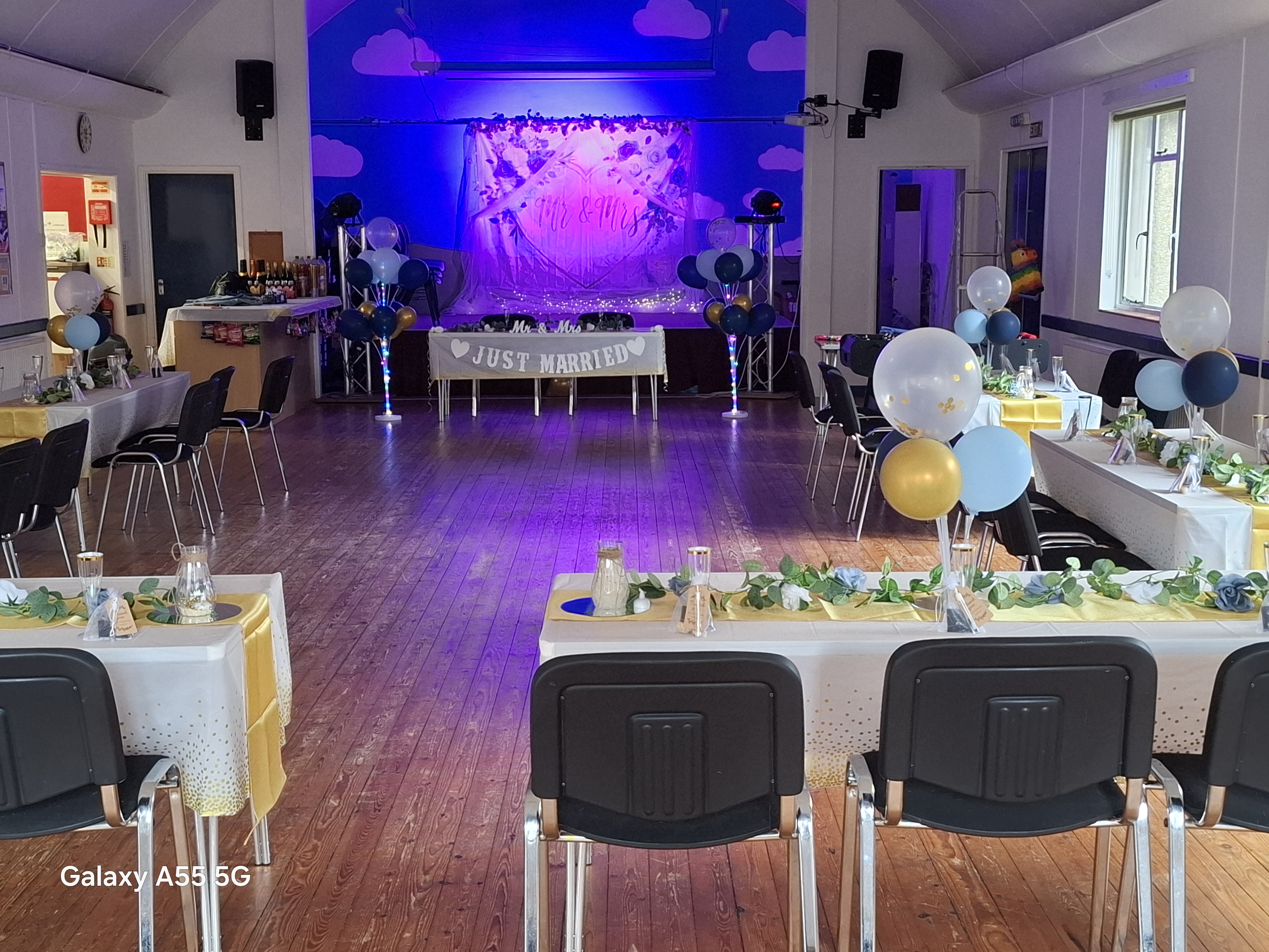 wedding reception stage end 2