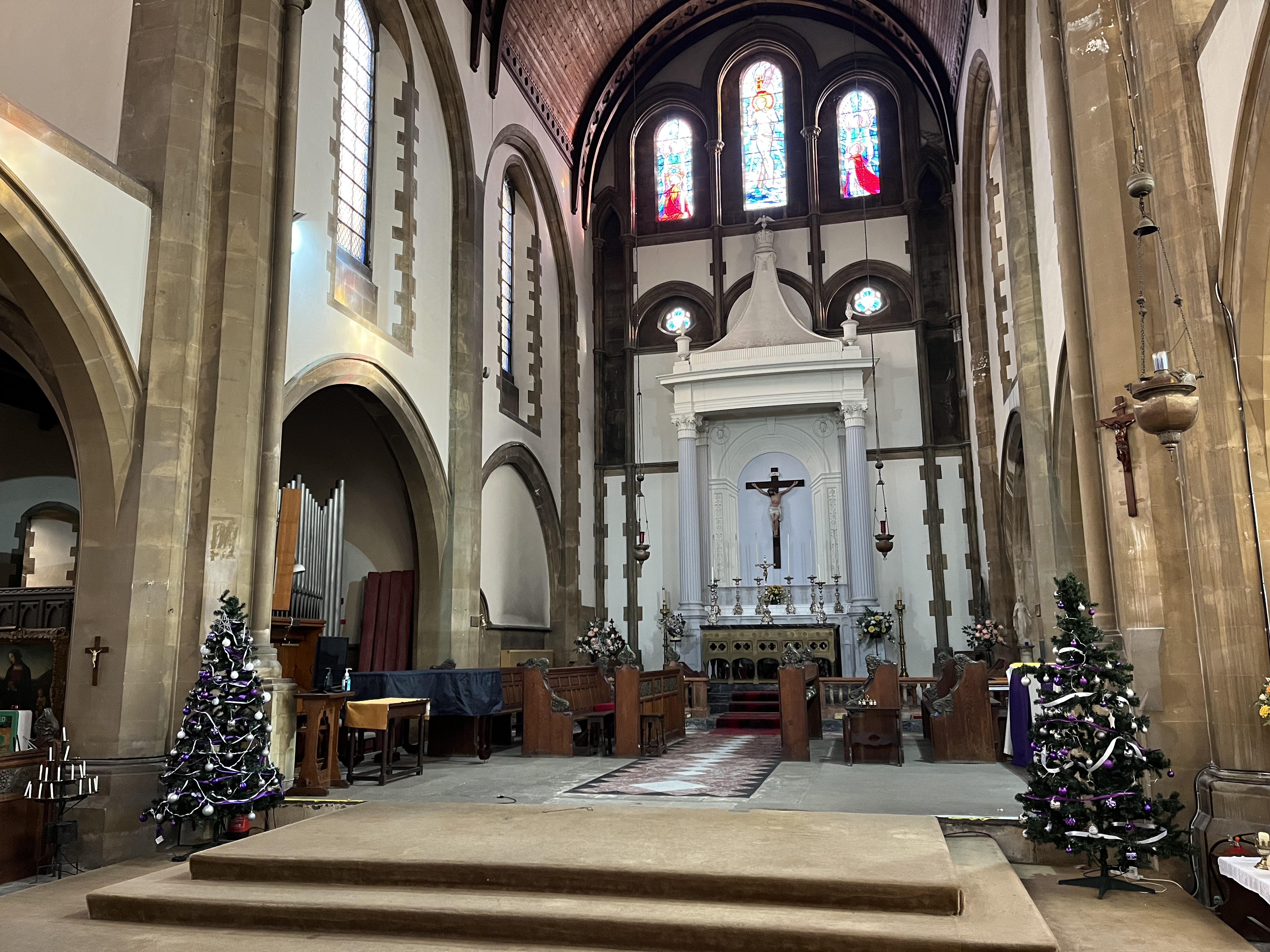 CHANCEL FOR ADVENT